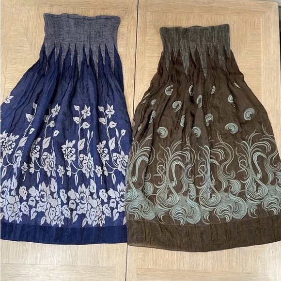 2 beautiful Lapis skirts for $70 - Picture 1 of 7